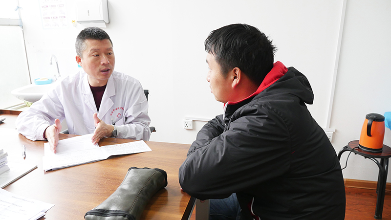 “免费做完检查还有早餐吃,真好~”